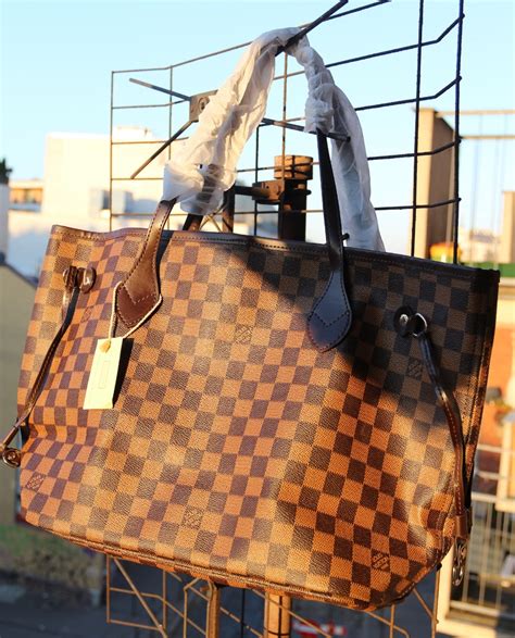 louis vuitton damier ebene replica|louis vuitton damier neverfull mm.